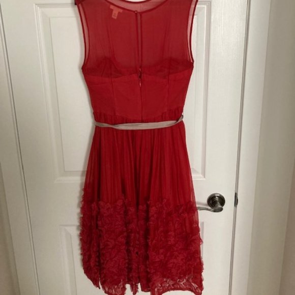 Anthropologie "Tiny" Red Dress - Size 6 - Picture 3 of 4